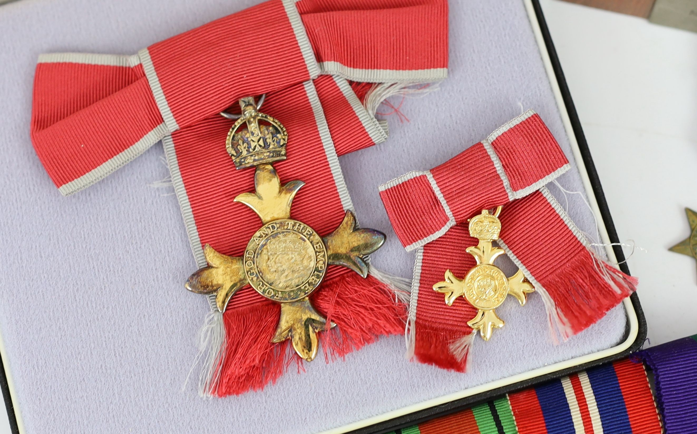 A WW2 group of five medals to Major J.A.B.Darlington R.E